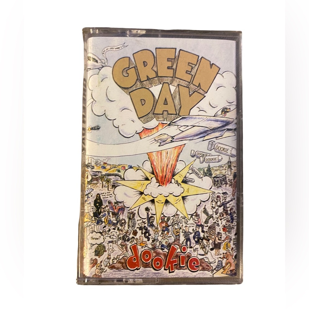 Green Day Dookie Cassette Tape 1994 Punk Rock Alternative